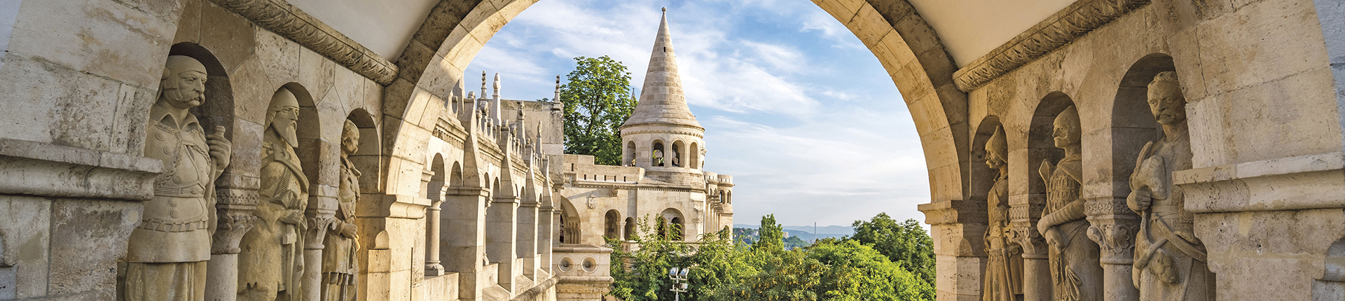 Fisherman's Bastion in Budapest, Hungary