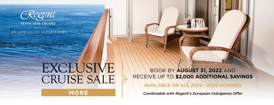 Regent Seven Seas | Exclusive Cruise Sale Savings