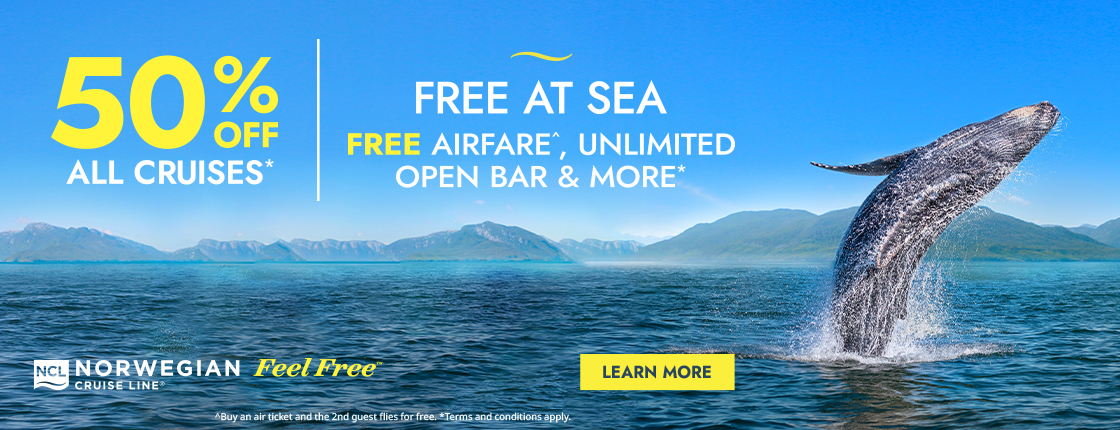 Norwegian Cruise Line | 50% off all Cruises