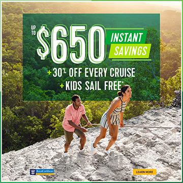 Royal Caribbean | Up to $650 Instant Savings