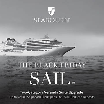 Seabourn | Black Friday Sail