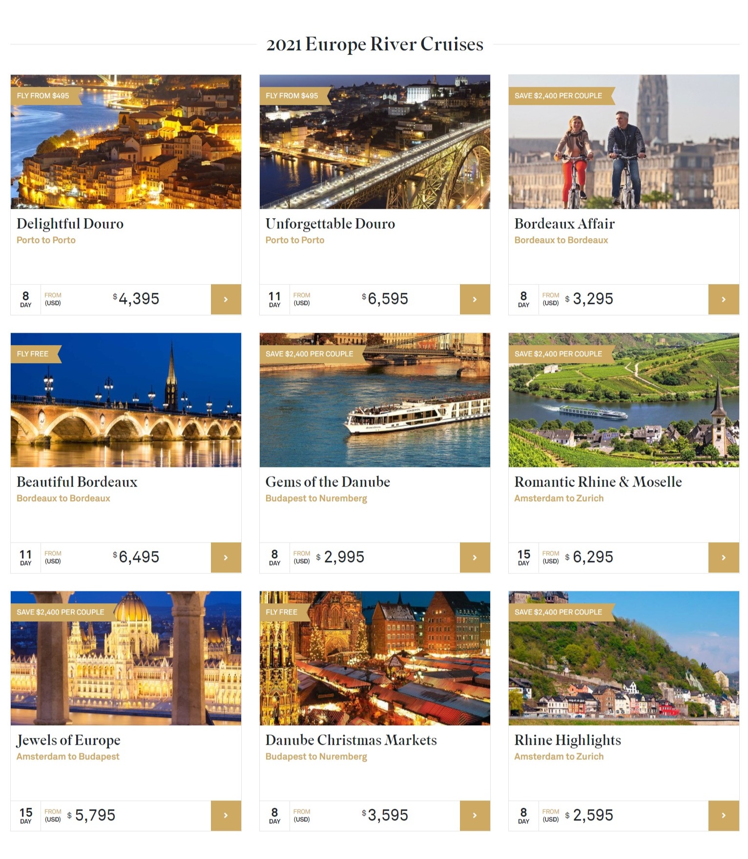 Scenic Cruises 2021 Europe River Cruises are Back