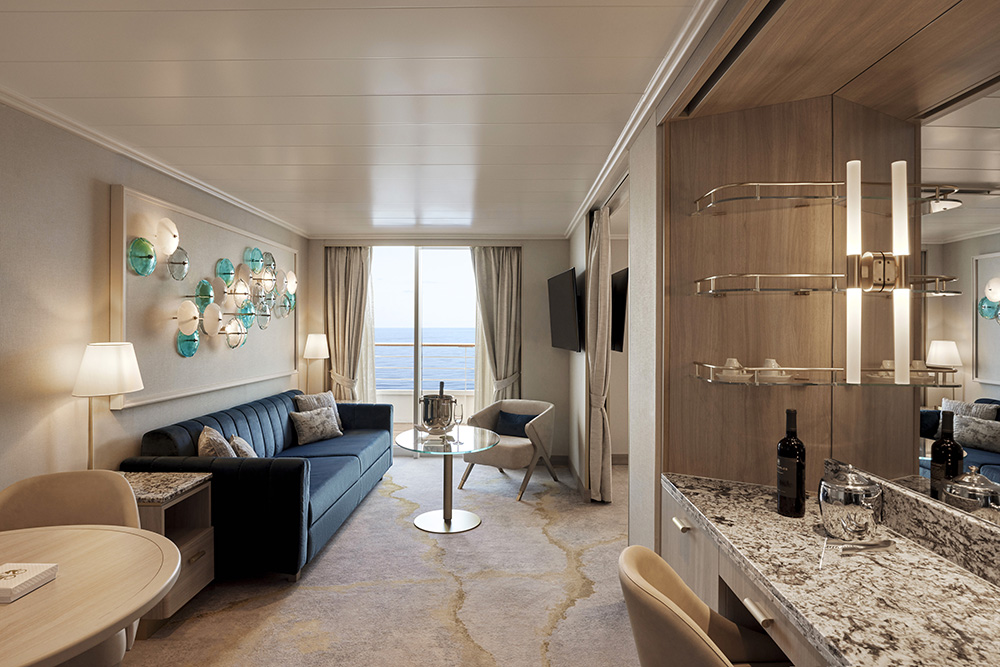 Crystal Cruises Sapphire Suite Upgrade